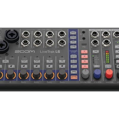 Zoom LiveTrak L6 Portable Mixer + Recorder