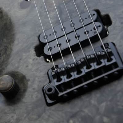 Mayones Regius Core V24 6 - Master Grade Buckeye Burl Carved Top, 5A Pale Moon Ebony, Left-Handed, Lefty, LH, Left, RARE image 13