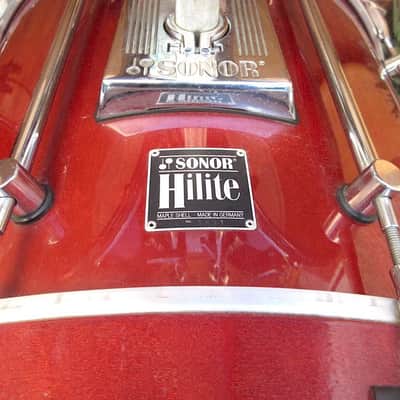 SONOR Hilite Red Maple, 1990s. image 7