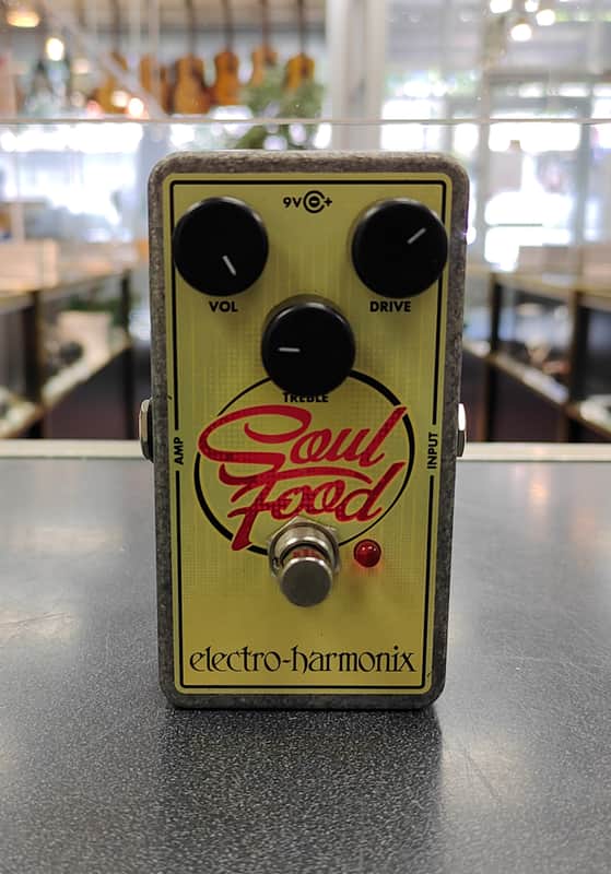 Electro-Harmonix Soul Food Transparent Overdrive Pedal – Klon-Style Drive image 1