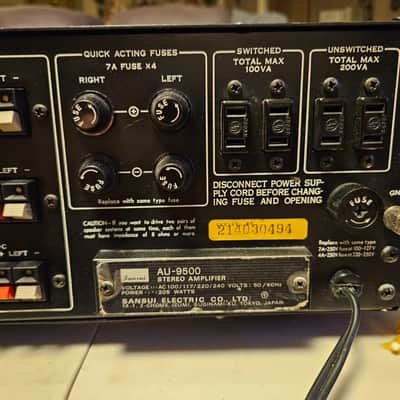 Sansui AU-9500 - Fully Restored image 9