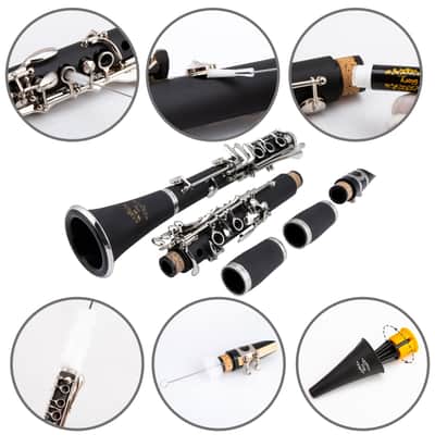 Jupiter SCL-631 Clarinet Black complete with case and reeds | Reverb