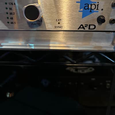 API A2D Dual Mic Preamp and Converter 2006 - Present - Black image 2