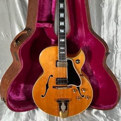 1962 Gibson L-5CESN Archtop Electric Hollowbody Guitar w/ Brown Lifton Case image 1