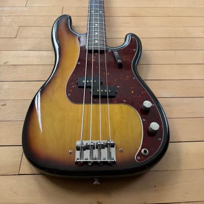 1970 Fender Precision Bass Guitar Sunburst image 4