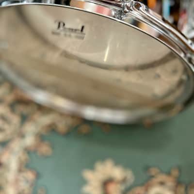 Pearl -Steel Shell”-  2000s” - “Chrome 14x5.5” 8 Lug Snare image 4