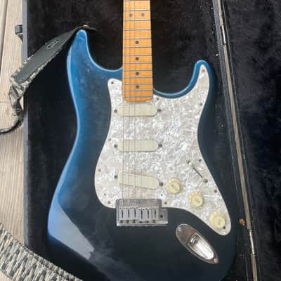 Fender Strat plus e model 1989 - Metallic blue image 2