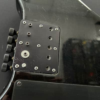 PBC Dave Bunker GTB 355 Left Handed 5-String Active Headless Bass - Trans Black image 15