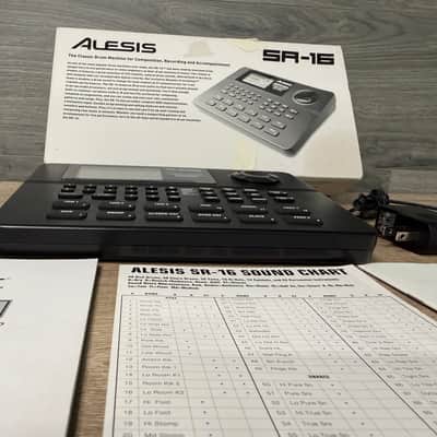 Alesis SR-16 Portable Electronic Drum Machine #3262 image 6