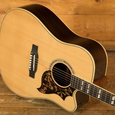 Epiphone Inspired by Gibson Custom Hummingbird Deluxe EC | Natural image 5