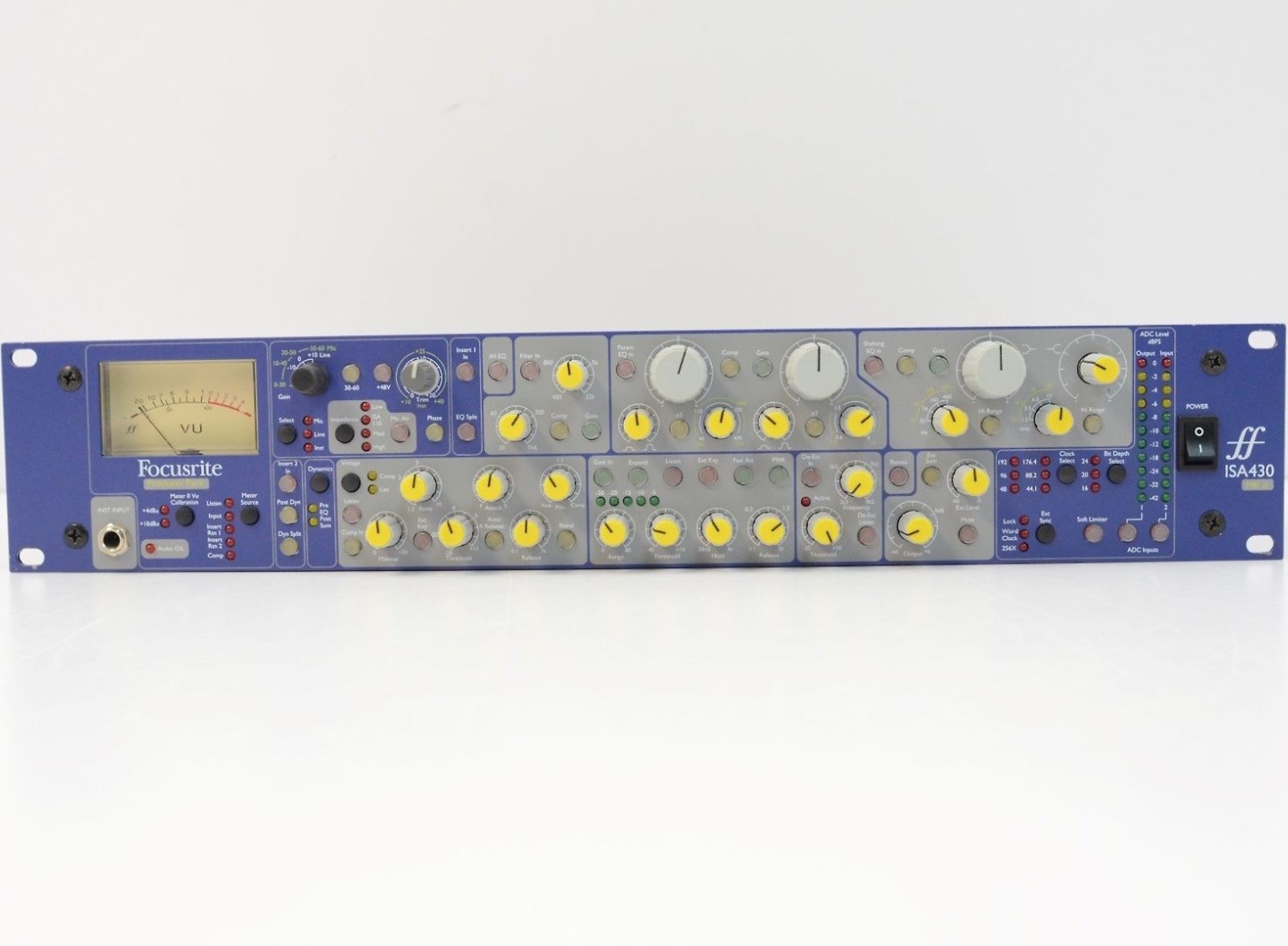 focusrite ISA430mkIIマイクプリ チャンネルストリップ Focusrite ISA 430 MkII Producer Pack Channel Strip | Reverb