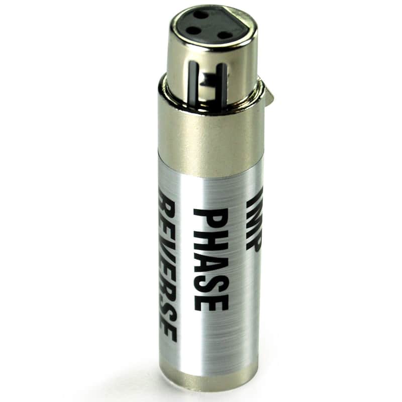 Whirlwind IMPHR XLR Inline Barrel with Phase Reverse image 1