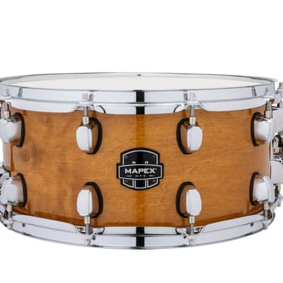 Mapex Mpx 14  In. x6.5 In. Maple/Poplar Hybrid Shell Snare Drum Gloss Natural (MPNMP4650CNL) image 3