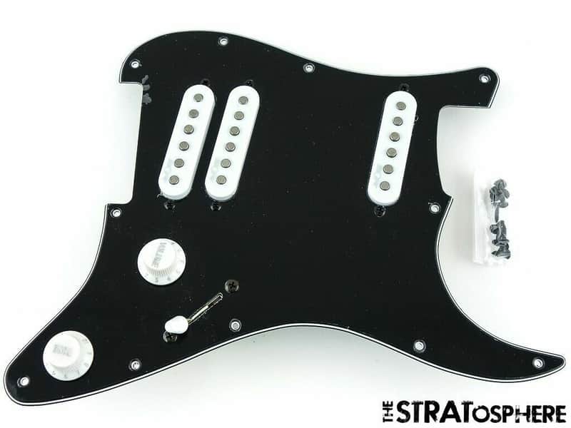 Fender Squier Contemporary Strat Special LOADED PICKGUARD, Stratocaster Black. image 1