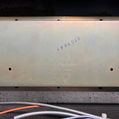 fully serviced Tapco 4400A Reverberation System - dual spring reverb with EQ / 4400 image 16