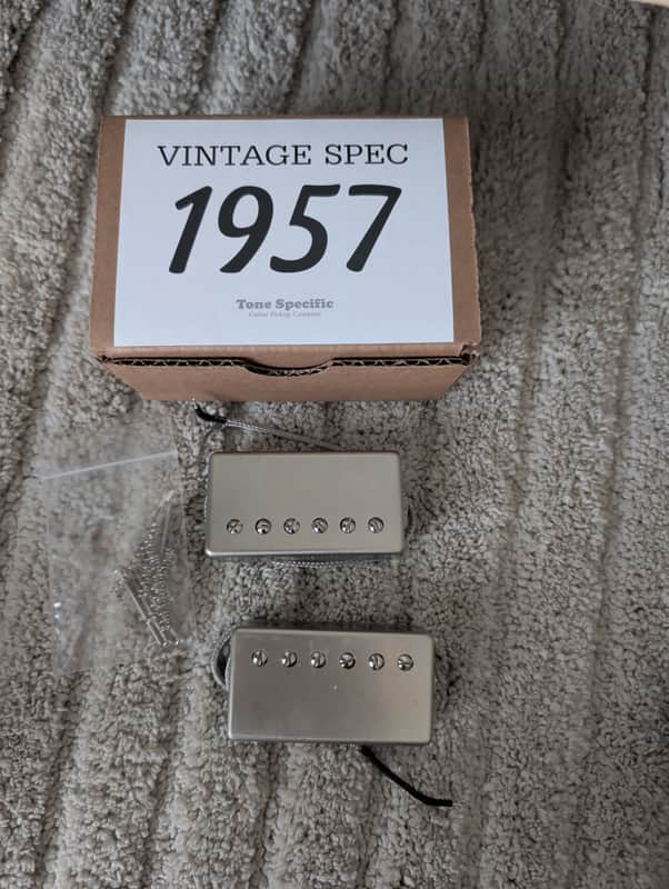 Tone Specific 1957 Vintage Spec Gibson Pre-Sticker PAF Clone Humbucker set image 1