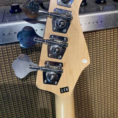 Harley Benton Deluxe Series Lefty Fretless Bass —Great for Jazz! 2020s - 3 Color Sunburst image 6