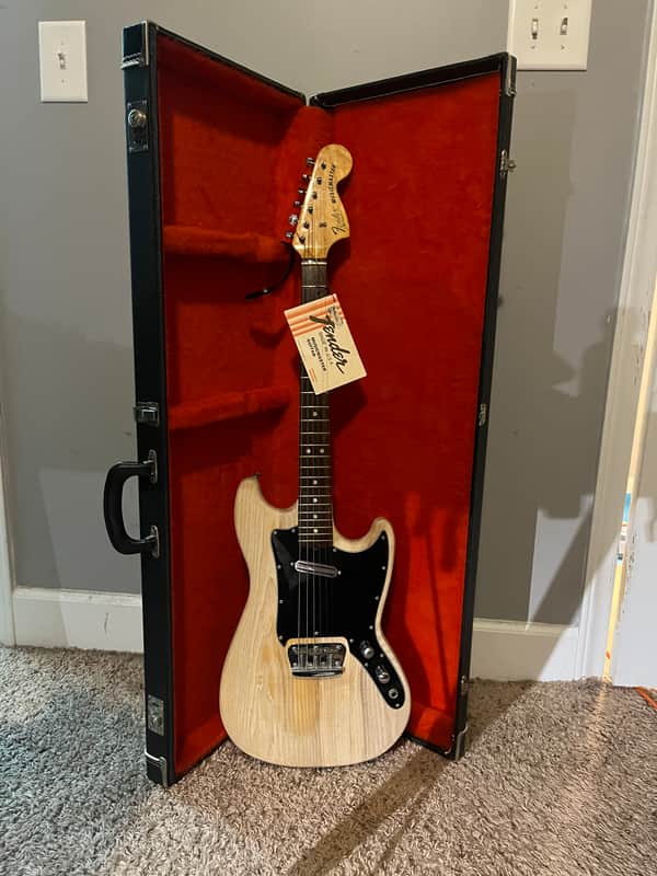 Fender Musicmaster 1978 - 1979 Natural Ash w/ OHSC