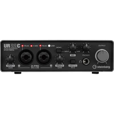 Steinberg UR22C 2-In 2-Out USB-C Audio Interface - 32-bit 192kHz, Cubase AI image 3