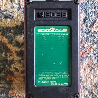 Boss HF-2 Hi Band Flanger (Green Label) 1989 - 1993 - Pink image 3