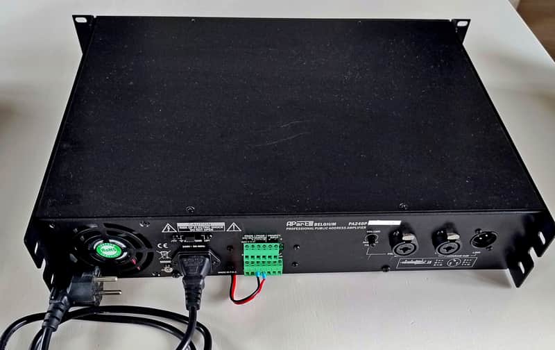 APart PA240P Professional Public Address Amplifier image 1