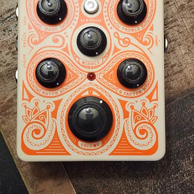 Orange Acoustic Pedal – Box & Power Supply image 2
