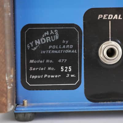 Pollard Syndrum 477 Quad Drum Synth Trigger Kit w/ Stand & Road Case #37407 image 14