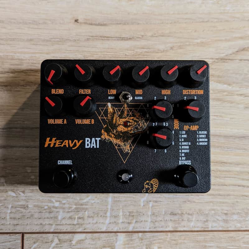 Drunk Beaver Heavy Bat (custom Rat with Blend and HM-2 EQ) image 1