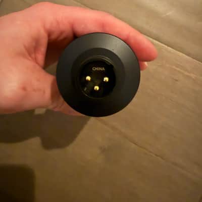 Audio-Technica AT2020 Large Diaphragm Cardioid Condenser Microphone 2010s - Black image 2