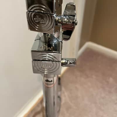 DW DWCP9700 9000 Series Heavy Duty Double-braced Straight/Boom Cymbal Stand 2010s - Chrome image 6