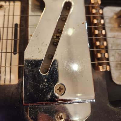 1940’s-50’s Harlin Brothers Vintage 12-String Pedal Steel Guitar Black Very Cool image 9