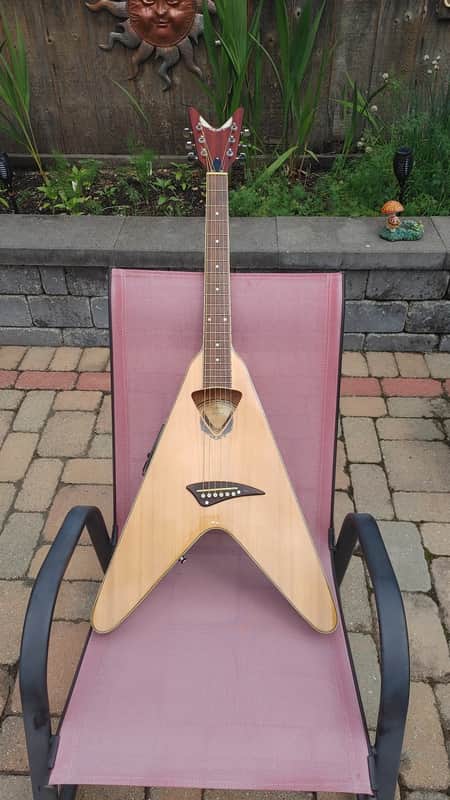 Immagine Dean VCO-NT Acoustic Flying V Guitar - 1