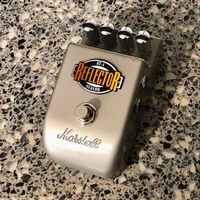 Marshall RF-1 Reflector Reverb Pedal 2010s - Silver image 1