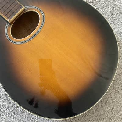 Sunburst 8 String Mandolin Project, Spruce Top, Mahogany Body, Rosewood Fingerboard image 3