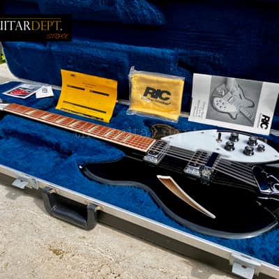 ♚TIMEWARP♚Vintage 1998 Rickenbacker 360-12 String♚JetGlo♚330♚£120 SETUP♚24 FRET! image 3