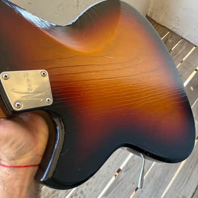 YouTube vid in Description Novo Serus J HH stainless steel frets ebony Sunburst mastery electric guitar image 13