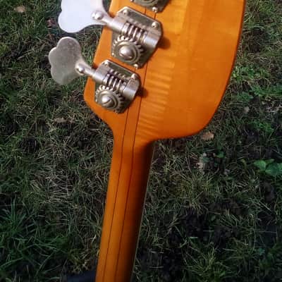 Vox Teardrop bass lefty  sunburst image 13