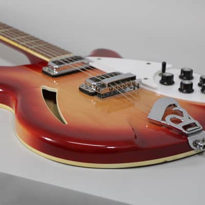 2000 Rickenbacker 360 Fireglo Finish Semi-Hollow Electric Guitar w/OHSC image 4