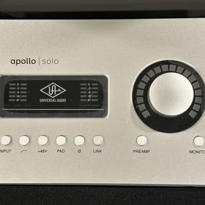Universal Audio Apollo Solo Heritage Edition USB 3.0 Audio Interface 2020 - Present - Silver image 4