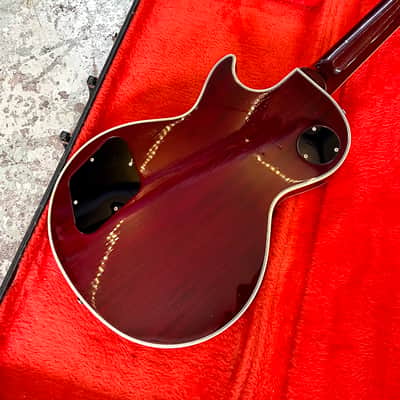 Orville by Gibson Les Paul Custom c 1990’s - Wine red original vintage MIJ Japan OBG image 12