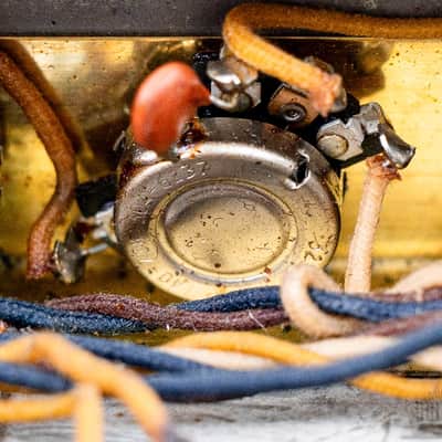 1962 Fender Showman Blonde Brown Panel Vintage Piggyback Tube Amp 1x15 Tone Ring w/ JBL D130F image 14