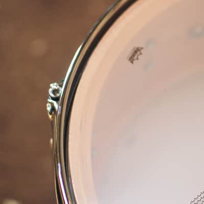 Used DW 6.5x14 Collector's Black Swamp Natural Satin Oil Solid Maple Snare Drum - SO#883633 image 6
