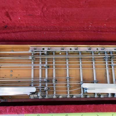 MSA Classic 55 Double Neck Pedal Steel Red image 5