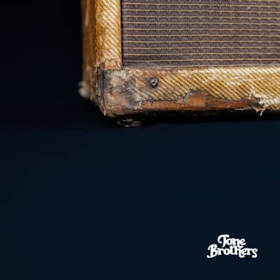 ALL ORIGINALl! 1958 Fender Vibrolux Tweed image 3