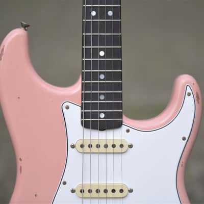 Fender Custom Shop Limited Edition Late 1964 Stratocaster, Relic - Aged Shell Pink image 8