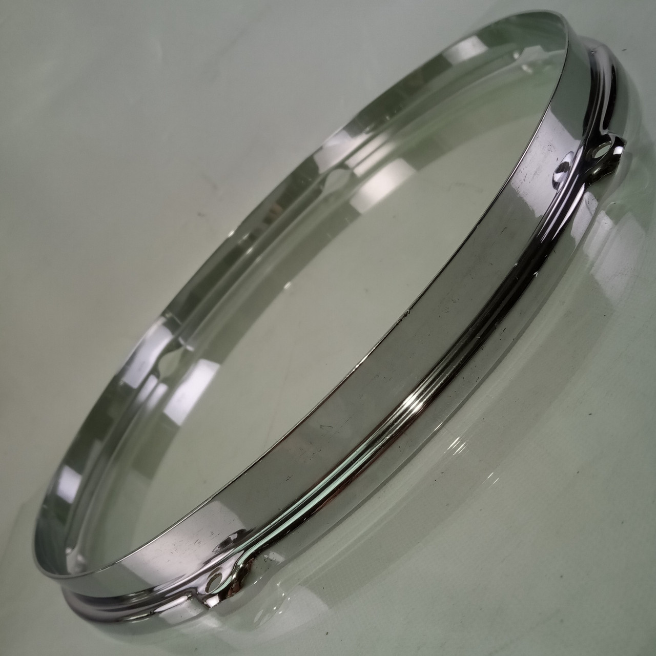 Gretsch 13"Broadkaster COB Tom Drum Rim/Hoop BRASS Stick-Chopper Double-Flange50 — main photograph