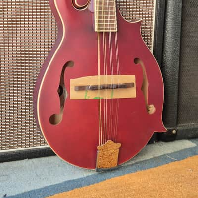 Epiphone F-5 Studio Mandolin 2025 - Wine Red Satin image 2
