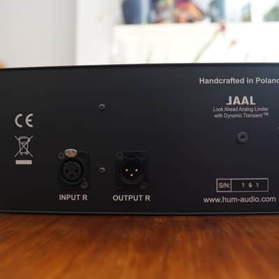 HUM Audio LAAL - Lookahead Analog Limiter - MINT - w/ Mogami XLR cables as extra - Original owner image 7
