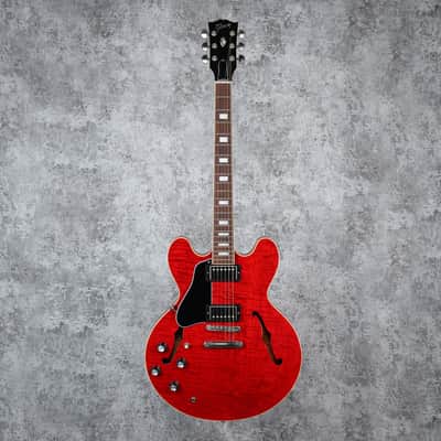 Gibson ES-335 60's Cherry Highly Figured Block inlay Left Hand 2020 image 3