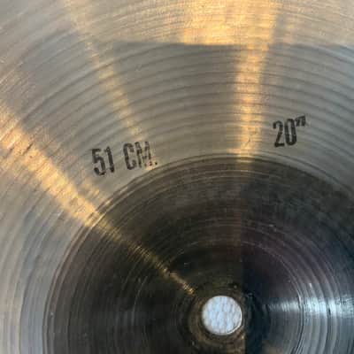 Sabian 20’’ Sabian flat Chinese cymbal  90s image 6